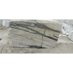 Colección de mármol de la Vía Láctea Diseño moderno Bloques de mármol de calcita natural Acabado de superficie pulida para pisos de cocina Villa - Product Image 1