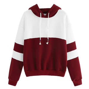 Sweat à capuche d'usine de marque privée pour femmes pull Streetwear en molleton de coton fabricant OEM personnalisé - Product Image 1