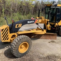 Niveleuse à moteur SANY STG190C-8, 190 CV, machine de nivellement routier robuste, niveleuse de terrain pour la construction