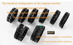 Semoir manuel pour jardinage domestique, semoir de précision <span class=keywords><strong>portable</strong></span>, outil de plantation de fleurs et de légumes, facile à utiliser - Product Image 3