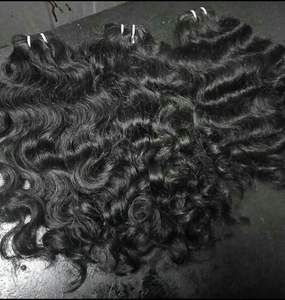 Extensiones de Cabello Rizado Natural Directo de Fábrica Raw 100% Virgen sin Enredos Cutículas Alineadas Sin Procesar Cabello Humano Indio - Product Image 2