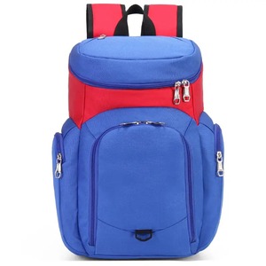 Mochila de entrenamiento de gimnasio de poliéster ligera personalizada Unisex impermeable al aire libre baloncesto deportes bolsa Casual viaje escuela jóvenes - Product Image 5