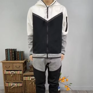 ชุดวิ่งออกกำลังกายแบบลำลองสำหรับทุกเพศชุดวิ่งออกกำลังกายแบบผูกเชือกไนลอนระบายอากาศน้ำหนักเบาสีทึบโพลีเอสเตอร์ออกแบบได้ตามต้องการ - Product Image 4