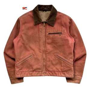 Hombres Relaxed Fit Duck Blanket Forrado Detroit Chaqueta Venta Descuento - Product Image 1