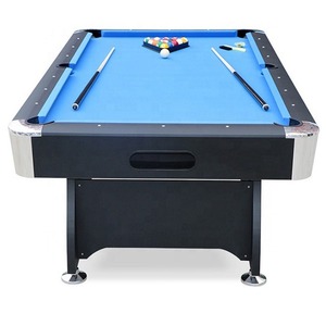 NUEVAS Mesas de Billar/Snooker de Madera de Lujo Modernas para el Hogar, de 7, 8 y 9 pies, con Cojín de Goma y Pizarra, para Interiores, Tipo Ping-Pong - Product Image 3