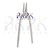 Pince de réglage de bracelet en acier inoxydable, longueur totale 150 mm, poignées finition mate, pour sertissage, coupe et fabrication de bijoux DIY
