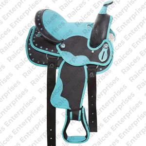 Vente en gros de meilleure selle d'équitation et de meilleur fournisseur Selle d'équitation en cuir occidentale légère avec service OEM - Product Image 4