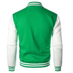 Meilleure vente Veste de baseball de haute qualité en laine et en cuir à manches conception personnalisée logo brodé hiver collège pour hommes - Product Image 3