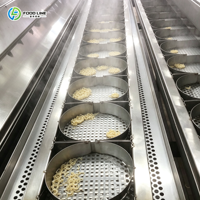Machine à fabriquer des nouilles instantanées, ligne de production automatique de nouilles à la vapeur, ligne de production de nouilles