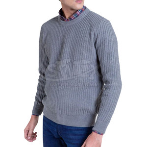 Suéter de Tela Combinada de Primera Calidad, Suave y Liso, Ligero para Invierno - Product Image 1