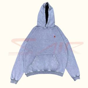 Sudaderas con Capucha de Primera Calidad, Estilo Básico y Moderno, Lavado Ácido, Tallas Grandes, Ropa, Sudaderas con Capucha Lavadas al Ácido - Product Image 4