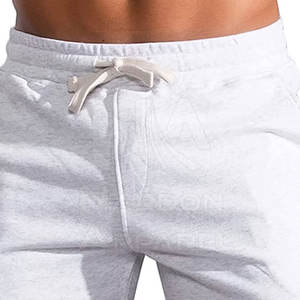 Pantalones cortos de gimnasio personalizables para hombre, ropa deportiva cómoda de algodón, estilo informal con diseño de logotipo hecho en fábrica - Product Image 6