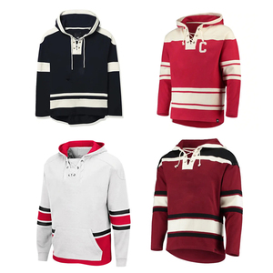 Maillot de hockey sur glace personnalisé pour hommes, sweat à capuche international bon marché avec broderie et sublimation, uniforme de hockey sur glace personnalisé - Product Image 1