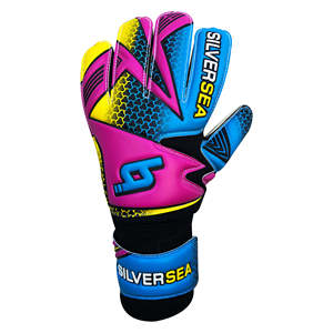 Gants de football de gardien de but pour enfants de haute qualité avec paume en latex allemand coupe au doigt plat taille personnalisable et couleur bas prix - Product Image 2