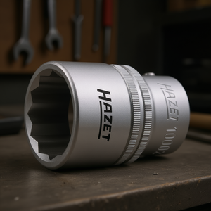 Hazet 3/4'' Short 12-Point Metric Square <b>Socket</b> - Product Image 3