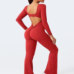 100% coton vêtements de sport femmes Leggings ensemble coton biologique Yoga pantalon durable Yoga Leggings pour femmes téléchargé robe sport - Product Image 6