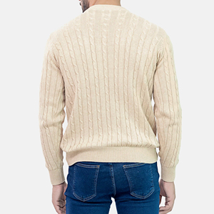 Ensemble de pulls en laine tricotés à la main de haute qualité pour hommes, design uni et décontracté du Pakistan, épaisseur fine et respirante - Product Image 6