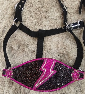 Western Premium Horse Tack Set Licou de luxe pour chevaux à trait complet Stylish Modern Blinge Designs Saisonnier - Product Image 3