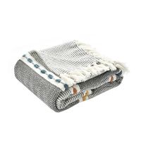 Couverture de luxe en coton flammé ultra douce de poids moyen, idéale pour toutes les saisons, couvertures les plus populaires pour l'extérieur et l'intérieur par ITHL