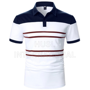 Camiseta Polo Lisa de Poliéster 100% a Bajo Precio y MOQ Bajo, Personalizada con Logotipo Bordado o Impreso, Camisetas Polo de Golf para Hombre para Verano - Product Image 2