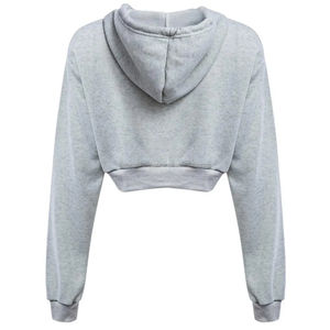 OEM Design Wholesale Custom Logo Female Cropped Hoodies Women Cotton <b>Crop</b> <b>Top</b> Hoodie <b>Top</b> Selling Plus Size - Product Image 4