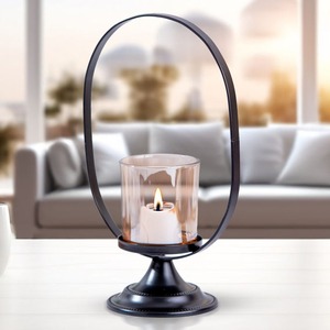 Candelabro de aluminio ecológico impermeable hecho a mano de primera calidad, candelabro de diseño de linterna impresionante para bodas, festivales - Product Image 6