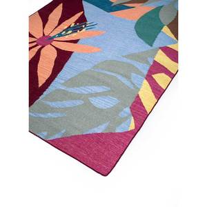 พรมขนสัตว์ทอมือลายดอกไม้ Orenda Multi Flat Weaves รุ่น Jaipur US Rugs สำหรับบ้าน ข้างเตียง ทางเดิน รูปทรงสี่เหลี่ยมผืนผ้า รุ่น DW-217 - Product Image 2