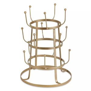 Support de tasse en métal de haute qualité, nouveau design moderne et luxueux, quantité en vrac pour ustensiles de cuisine, vente en gros, fabriqué en inde, 2023 - Product Image 1