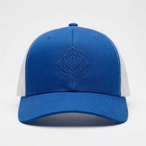 Casquettes de baseball personnalisées avec fermeture à pression réglable, design 5 panneaux de haute qualité, broderie de logo pour les vêtements de sport décontractés, vente en gros - Product Image 1