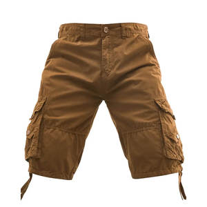 Pantalones cortos Cargo para hombre informales de la mejor calidad personalizados con bolsillo lateral pantalones cortos Cargo holgados de alta calidad con cuatro bolsillos para hombre - Product Image 1