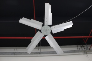 พัดลมเพดานอัจฉริยะ cowair hvls ขนาดเส้นผ่าศูนย์กลางขนาดใหญ่สำหรับฟาร์มเลี้ยงสัตว์ใน300 - Product Image 5