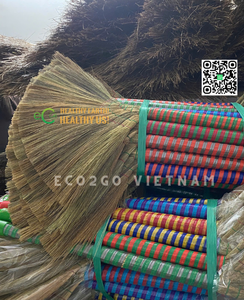 Vente en gros balai à gazon/balai naturel écologique fabriqué à partir d'herbe pour nettoyer la maison au prix le plus bas du fabricant Eco2go - Product Image 5