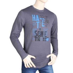 เสื้อยืดแขนยาวผู้ชาย Chase Value ไซส์ M สีเทา ผ้าเจอร์ซีย์ - Product Image 1
