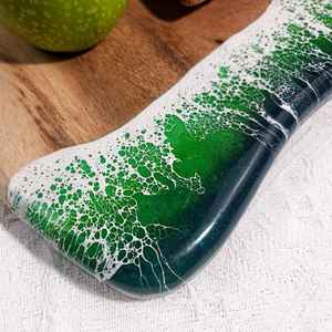 Tabla de Cortar de Madera de Resina Esencial para la Cocina, Hecha de Madera de Acacia y Mango, que Ofrece una Superficie Lisa para los Alimentos - Product Image 4