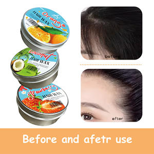 Crème de cire de <span class=keywords><strong>teinture</strong></span> professionnelle pour cheveux temporaires pour hommes OEM Pommades et cires de contrôle des bords de haute qualité - Product Image 5