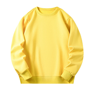 Ventas al por mayor 480gsm suave terciopelo cuello redondo Sudadera con capucha con logotipo personalizado impreso/bordado - Product Image 3