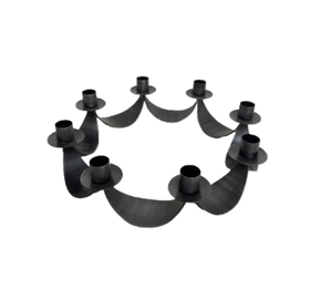 Iron Decorative <b>Candle</b> <b>Stand</b> Rust-Resistant Metal with Intricate Design for Home Decor Christmas Tabletop and <b>Candle</b> Display - Product Image 5