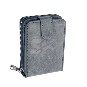 Customizable Designed Genuine Leather Single Shade Around Zip <b>Wallet</b> Premium Quality Leather Single Shade Around Zip <b>Wallet</b> - Product Image 5