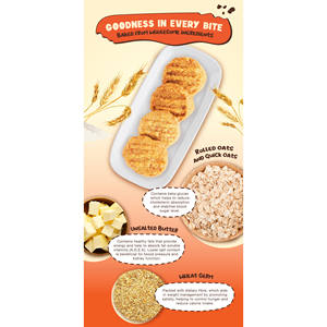 Galletas Crujientes de Avena Integral Dulces 120g - Product Image 4