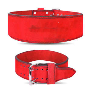 Professional Grade Natural Rubber Unisex Thirteen <b>Powerlifting</b> Double Prong Buckle Weightlifting Extreme Strength Training <b>Belt</b> - Product Image 3