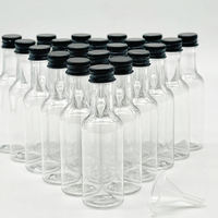 Bouteilles en plastique Premium Unalilia JH20 32 mm avec couvercles en aluminium, pulvérisateur à pompe, marquage à chaud, logo personnalisé, emballage cosmétique et de soins personnels