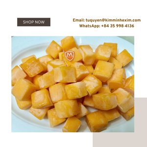 Premium IQF Mango congelado de Vietnam Patrones de dados de trozos enteros Paquete al vacío de sabor dulce Exportación a granel para mercados globales - Product Image 5