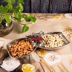 Bol à fruits secs en métal pour un usage quotidien à la maison Bol de service en aluminium pour la vaisselle de mariage taille personnalisée à un prix raisonnable - Product Image 3