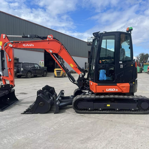รถขุดขนาดเล็ก Kubota U50-5 ขนาด 5 ตัน รถขุดตีนตะขาบสำหรับขาย อุปกรณ์ก่อสร้าง พร้อมจัดส่ง - Product Image 2