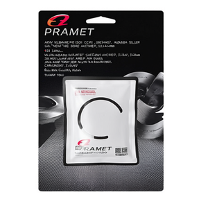 Insertos de Torneado Indexables Plateados PRAMET ISO ECMW 080304H07, Diámetro del Orificio 3.4mm, Paquete de 10 para Corte de Metal - Product Image 2
