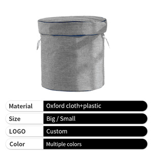 Bolsa de Almacenamiento de Juguetes para Niños, Organizador de Tela Plegable Rápido para <span class=keywords><strong>el</strong></span> Hogar, Contenedor de Almacenamiento Redondo - Product Image 2