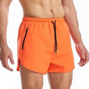 Short de gymnastique athlétique de haute qualité, design de logo personnalisé, short d'entraînement d'été léger et respirant pour hommes, vente en gros - Product Image 3