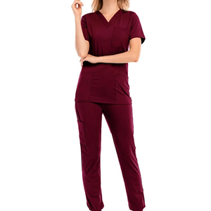 OEM meilleur Service gommage infirmière 2025 nouvelles ventes unisexe mode Logo personnalisé service médical hôpital uniforme d'infirmière pour la vente en gros - Product Image 6