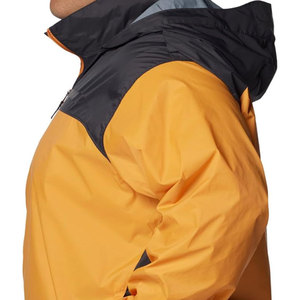 Patchwork Mens Windbreaker <b>Jacket</b> Hood <b>Lightweight</b> Man Outdoor <b>Jacket</b> Full Zipper Casual Street Urban Outdoor <b>Jacket</b> Woven - Product Image 3