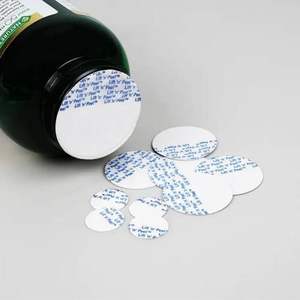 Bk Enterprise – Embouts de fermeture à induction à déchirure/à peler, double couche, 28 mm, avec revêtement composite de qualité alimentaire, pour bouteilles en verre et HDPE de 100 ml - Product Image 3